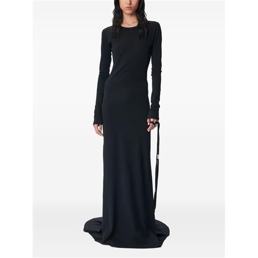Ann Demeulemeester abito jesse a maniche lunghe - nero