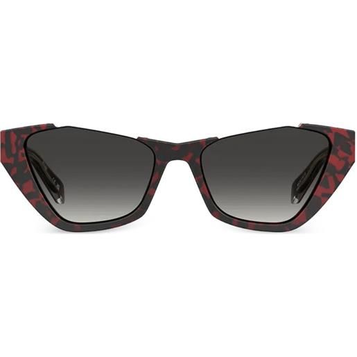 Moschino Eyewear occhiali da sole cat-eye - rosso