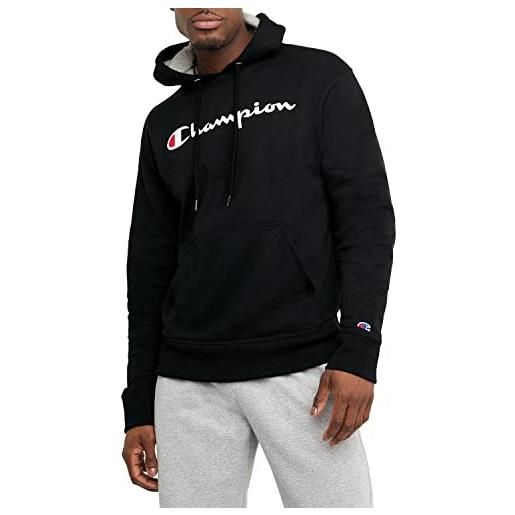 Champion men's graphic powerblend fleece hood, 