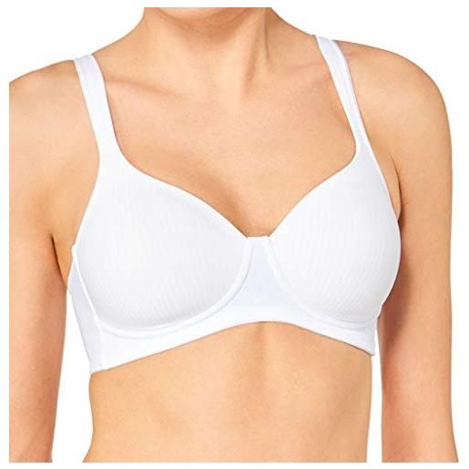 Triumph donna modern soft+cotton p, t-shirt bra, white, 3d