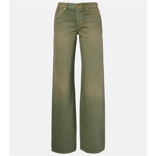 Slvrlake jeans mica a gamba larga