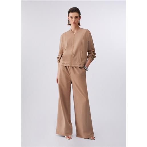 LIUJO liu jo completo felpa e pantaloni, beige