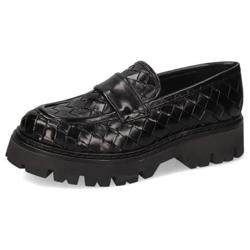 Melvin & Hamilton Fiora 3 – Ballerine Donna In Pelle Nera – Fatte A Mano – Taglia 39 EU - 4