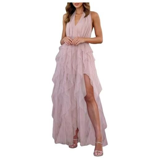 Generic abiti da cerimonia lunghi economici cerimonia corto tulle in floreali convenzionali al romantico satinato originali particolare bello le attività glicine scese ospite serale primaverili