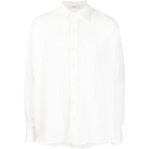 COMMAS camicia a righe - bianco