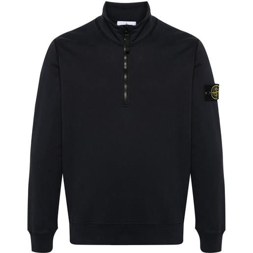 Stone Island felpa compass - blu