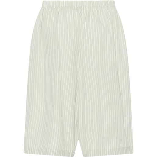 The Row shorts zinnia gessati - verde