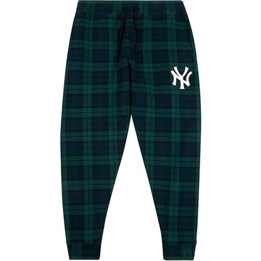 Polo Ralph Lauren x new york yankees pantaloni a quadri - verde