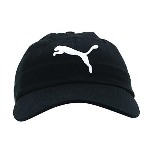 Puma cap ess, cappello unisex-adulto, nero (black/big cat), taglia unica
