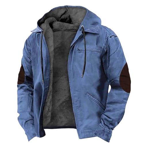 Giubbotto Piumino Uomo Taglie Forti – Bomber Oversize Invernale Con Cappuccio, Imbottito, Nero – Taglie Fino A 6XL - 4