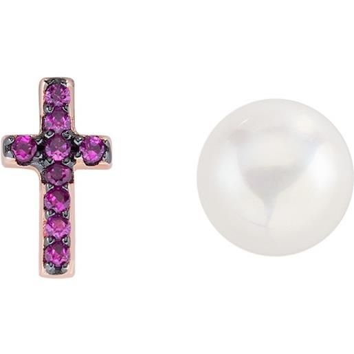 AMEN orecchini in argento 925 con zirconi