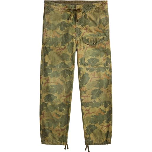 Ralph Lauren RRL pantaloni con coulisse - verde