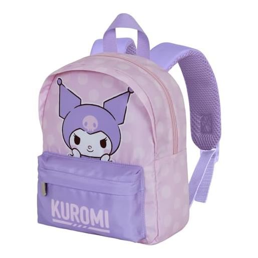 Hello Kitty kuromi jester-zainetto prescolare joy, rosa, 22 x 27 cm, capacità 5 l