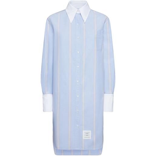 Thom Browne chemisier a righe - blu