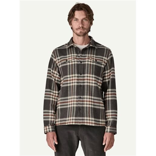 PATAGONIA men's fjord flannel shirt camicia manica lunga uomo