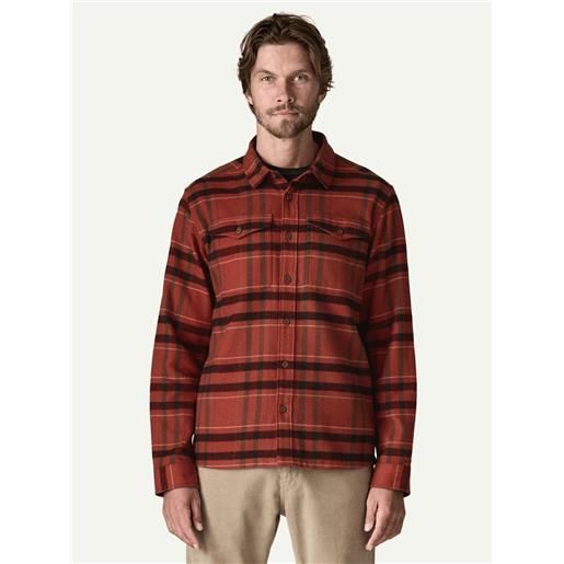 PATAGONIA men's fjord flannel shirt camicia manica lunga uomo