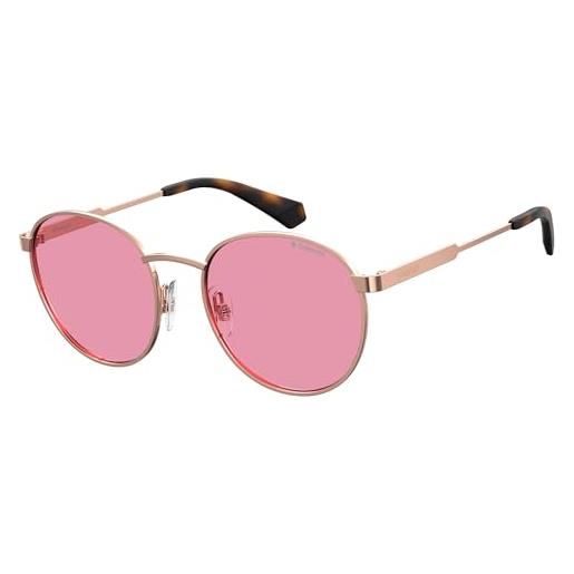 Polaroid pld 8039/s occhiali, ddb/0f gold copper, 49 unisex-bambini