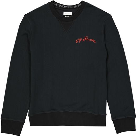 Alexander mcqueen logo sweatshirt
