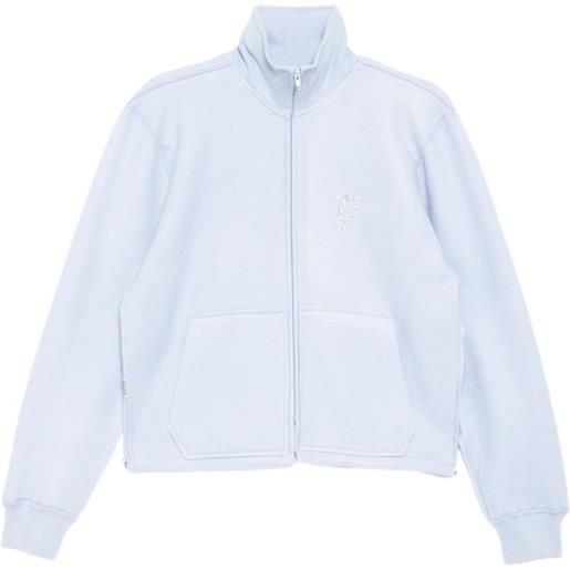 PROTOTYPES felpa con zip x alpha industries - blu