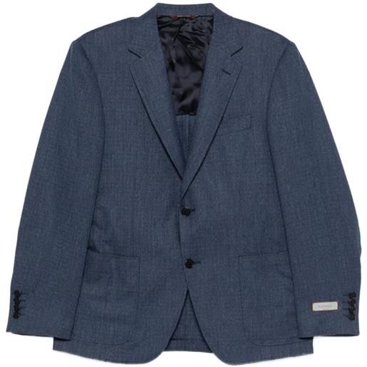 Canali blazer con bottoni - blu