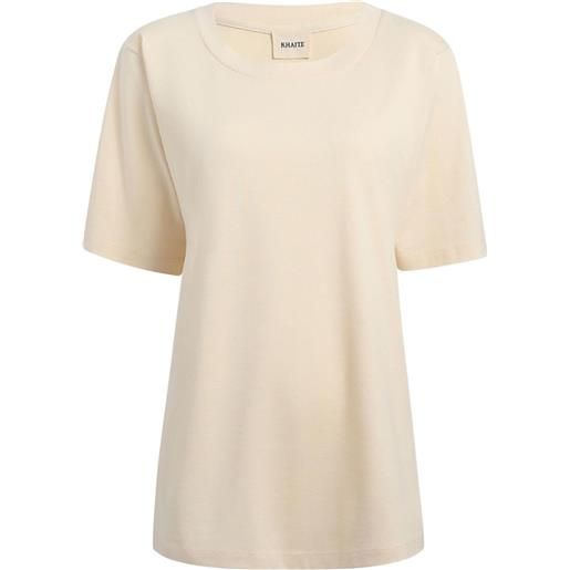 KHAITE t-shirt allen - toni neutri