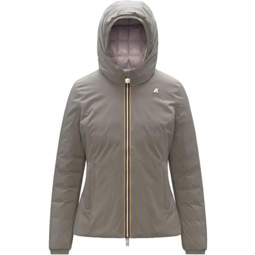 K-WAY giacca reversibile lily st thermo double