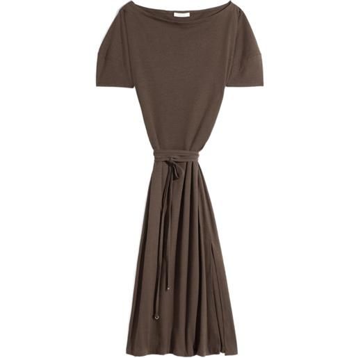 LEMAIRE abito con cintura - marrone