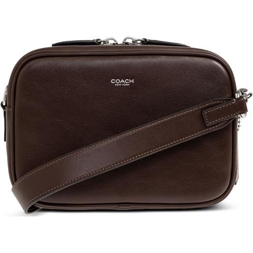 Coach borsa a spalla radio camera - marrone