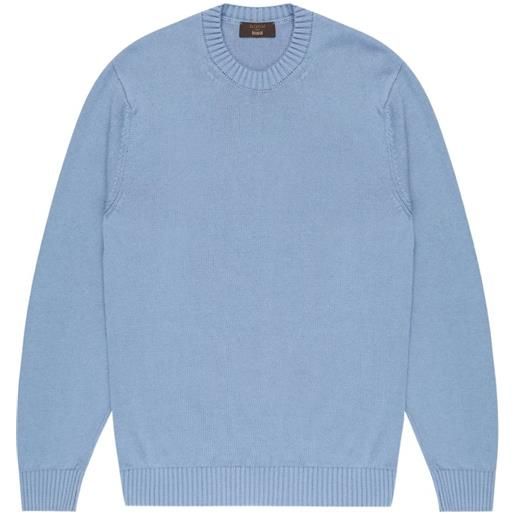 Zanone maglione girocollo - blu