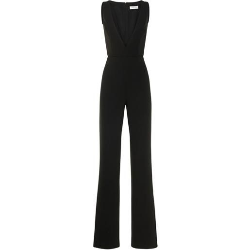 Michael Kors tuta intera a gamba ampia - nero
