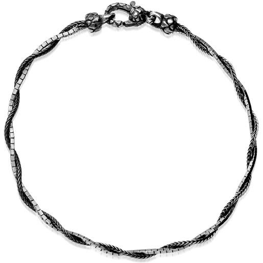 Bracciale Tamaris TJ-0467-B-21 - IP Oro Rosa, Acciaio Inossidabile, Con Ciondolo Cuore, Lunghezza 21 Cm, Chiusura Moschettone