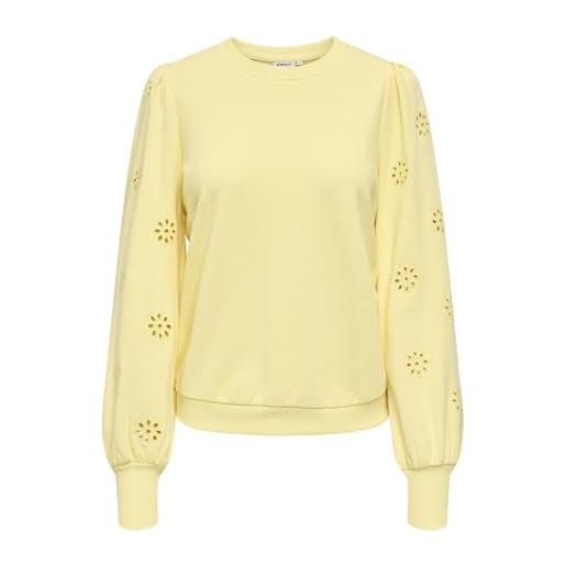 ONLY onlfemme l/s ub swt noos, lemon meringue, s donna