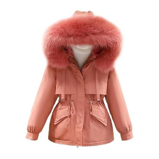 Piumino Leggero Donna Invernale Ripiegabile – Senza Cappuccio, Caldo, Slim Fit, Con Cerniera, Nero, Taglie S-XXL