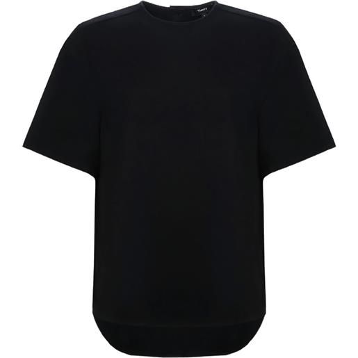 Theory t-shirt girocollo - nero