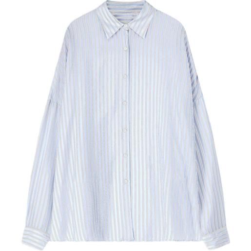 DRIES VAN NOTEN camicia a righe - blu