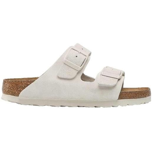 Birkenstock scarpe uomo slide arizona antique white 1 st