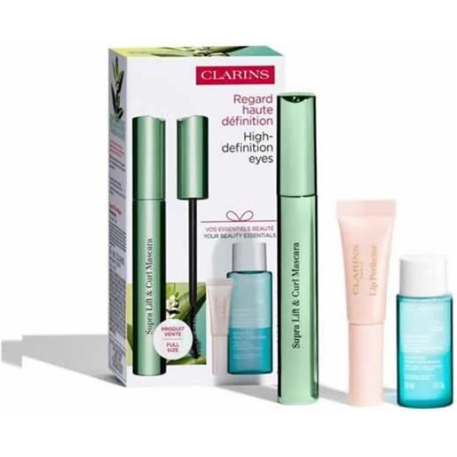 Clarins set di mascara Clarins supra lift e curl - 3 pezzi 3 kg