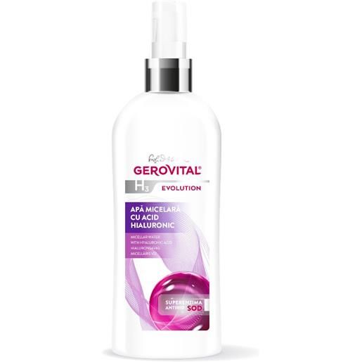 Gerovital acqua micellare con acido ialuronico 150 ml