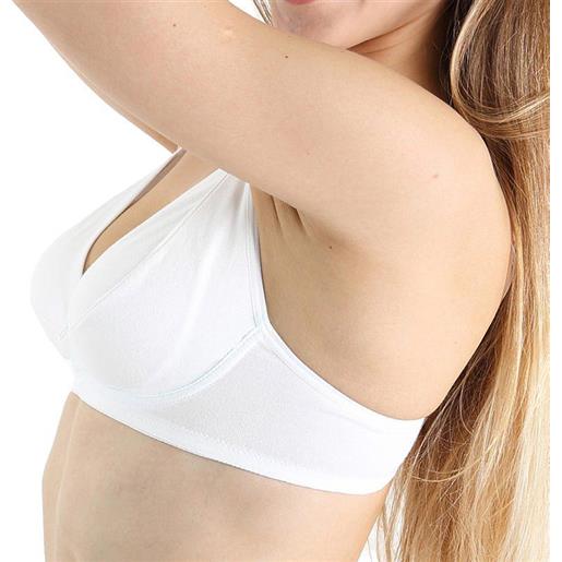 Mysanity® reggiseno gravidanza doppio supporto coppa c bianco 1 st