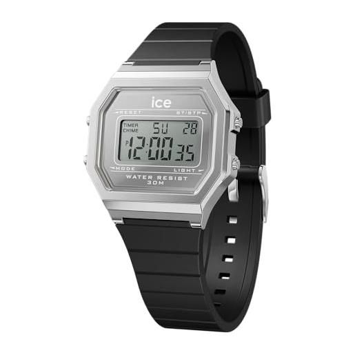 Ice-Watch ICE Glam Orologio Donna: Cinturino In Silicone Bianco, Quadrante Con Dettagli Oro, 34mm