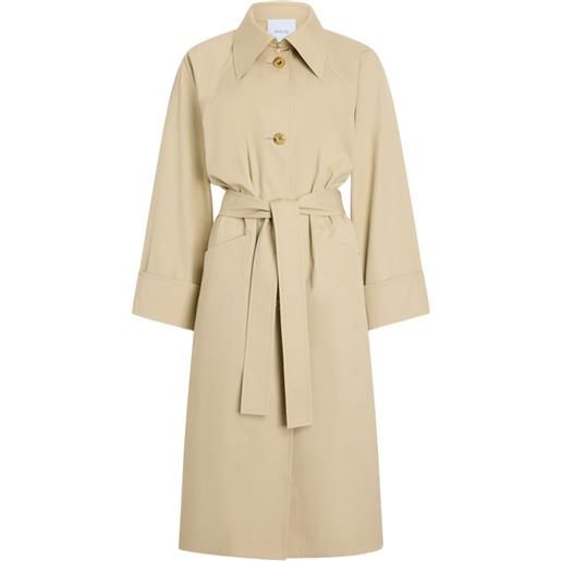 Patou trench light con cintura - toni neutri