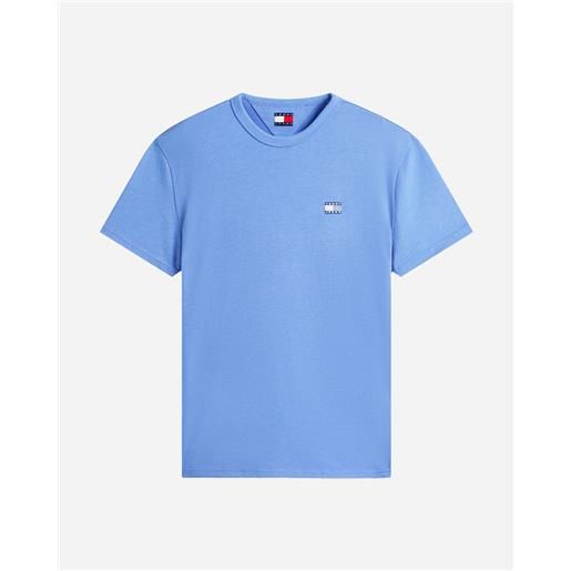 Tommy Hilfiger badge logo m - t-shirt - uomo - azzurro