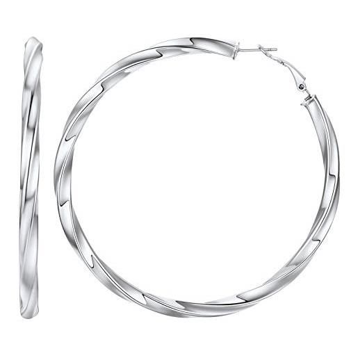 DECADE Donna Orologio Acciaio Inox Argento Oro Acqua Resistente