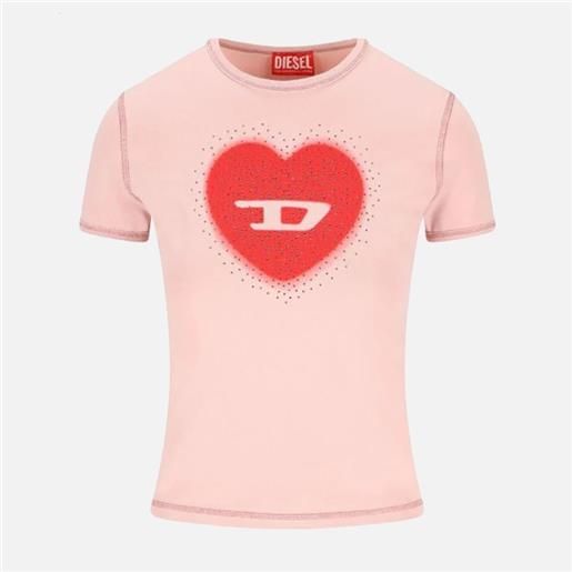 Diesel t-shirt Diesel t-uncuties-long-s5 donna