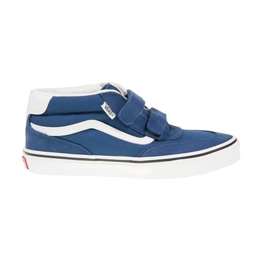 Vans ward. Sneaker uomo, nero e bianco, 2 uk child
