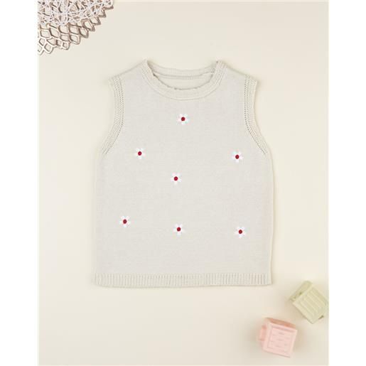 Prénatal gilet bimba beige margherite