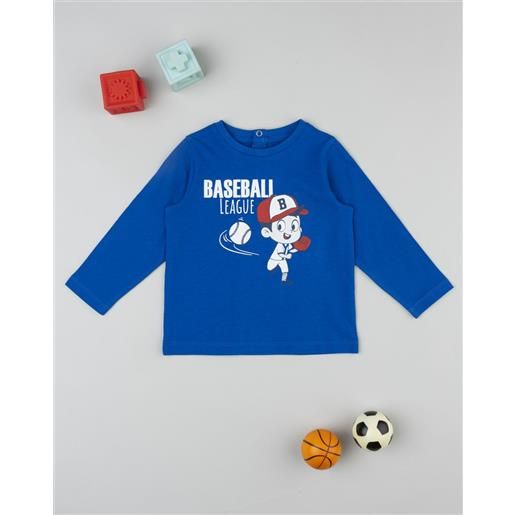 Prénatal t-shirt bimbo bluette stampata