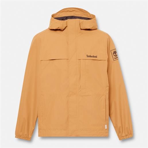 Timberland - giacca guscio impermeabile benton da uomo in giallo, uomo, giallo, taglia: 3xl