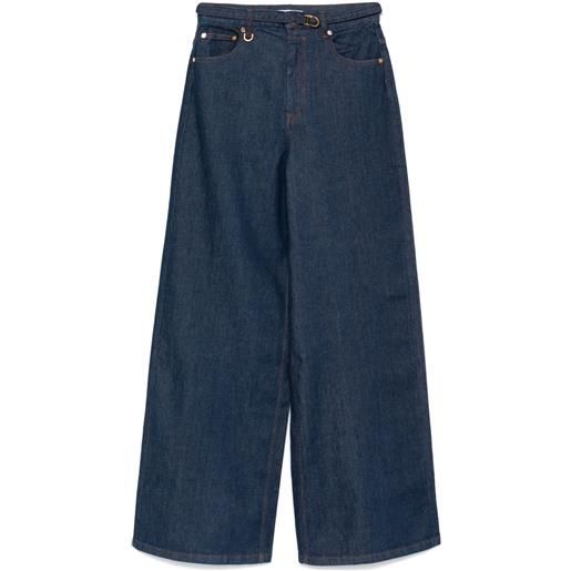 ZIMMERMANN jeans svasati - blu