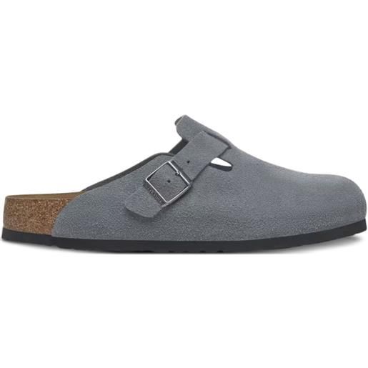 Birkenstock slippers boston "basalt grey" - grigio